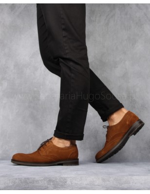 Sapatos Classicos Florao Em Camurca Para Homem Ref: 252C