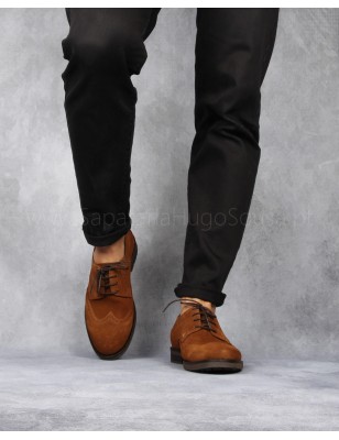 Sapatos Classicos Florao Em Camurca Para Homem Ref: 252C