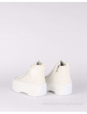 Sapatilhas de Lona com Plataforma Alta REFRESH Ref: 170846