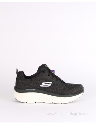 SKECHERS D'LUX WALKER DAILY BEAUTY BLACK Ref: 149815