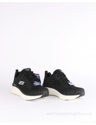 SKECHERS D'LUX WALKER DAILY BEAUTY BLACK Ref: 149815