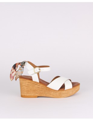 Sandalias Brancas Cunha SACCHI Ref: 4213P-C30