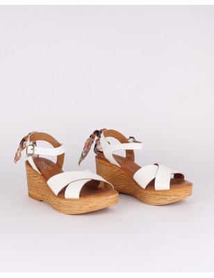 Sandalias Brancas Cunha SACCHI Ref: 4213P-C30