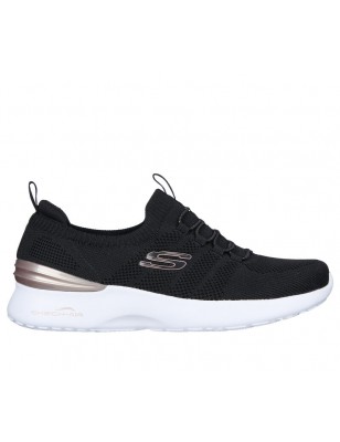 SKECHERS SKECH-AIR DYNAMIGHT PERFECT STEPS BLACK/ROSE GOLD Ref: 149754