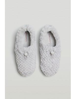 Pantufas Cinza para Mulher YSABEL MORA Ref: 14102