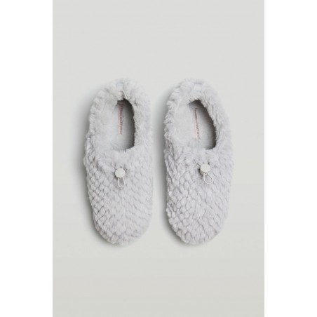 Pantufas Cinza para Mulher YSABEL MORA Ref: 14102