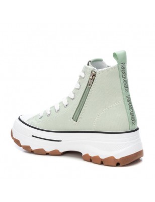 Sapatilhas de Lona com Plataforma Alta Aqua Ref 171919: