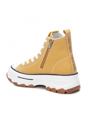 Sapatilhas Amarelas de Lona com Plataforma Alta REFRESH Ref: 171919