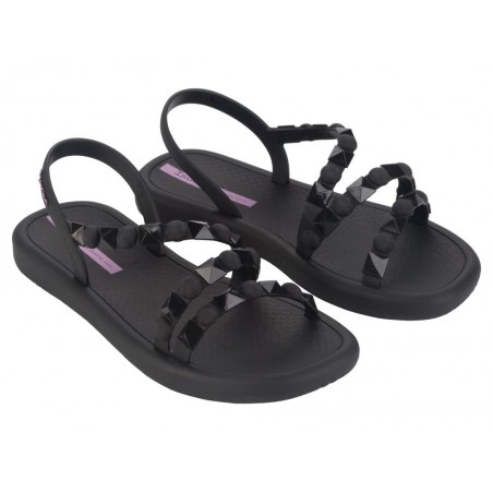 IPANEMA MEU SOL FLATFORM AD BLACK/LILAC Ref: 27148