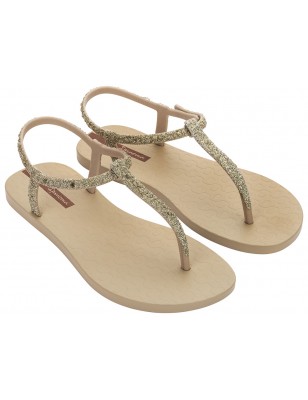 IPANEMA CLASS BRILHA FEM BEIGE/GOLD Ref:26914BE
