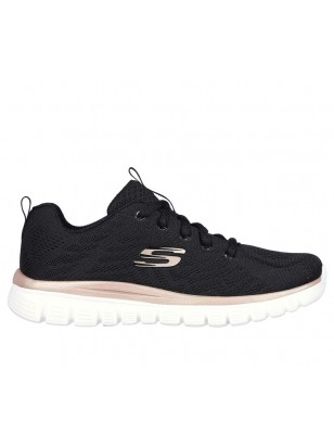SKECHERS GRACEFUL GET CONNECTED BLACK Ref: 12615
