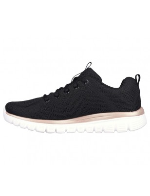 SKECHERS GRACEFUL GET CONNECTED BLACK Ref: 12615