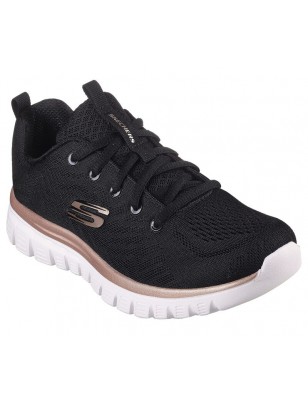 SKECHERS GRACEFUL GET CONNECTED BLACK Ref: 12615