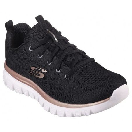 SKECHERS GRACEFUL GET CONNECTED BLACK Ref: 12615