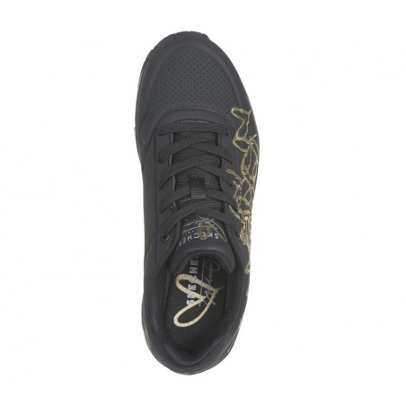 SKECHERS UNO GOLDEN HEART BLACK GOLD Ref: 177975
