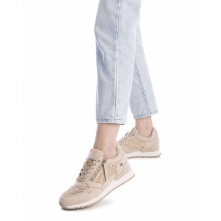 REFRESH Sapatilhas Com Fecho Bege Ref: 172790B