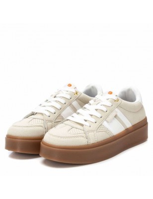 REFRESH Sapatilhas Plataforma Bege Ref: 172820B