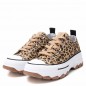 REFRESH Sapatilhas Com Plataforma Padrao Leopardo Ref:172477