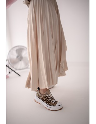 REFRESH Sapatilhas Com Plataforma Padrao Leopardo Ref:172477