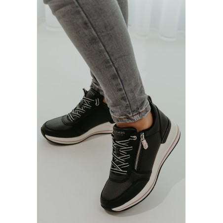 SKECHERS Billion 2 Side Lines Com Fecho Pretas Ref:177335