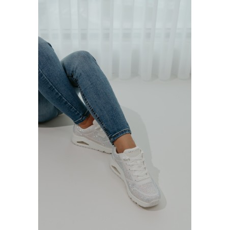 SKECHERS Uno Disco Rave Brancas Com Brilho R: 155262