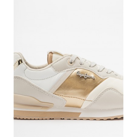 PEPE JEANS SAPATILHAS LONDON SHINE W BRANAS Ref:PLS40046