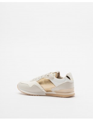 PEPE JEANS SAPATILHAS LONDON SHINE W BRANAS Ref:PLS40046