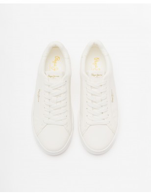 PEPE JEANS SAPATILHAS CAMDEN RUMP W BRANCAS Ref:PLS00031