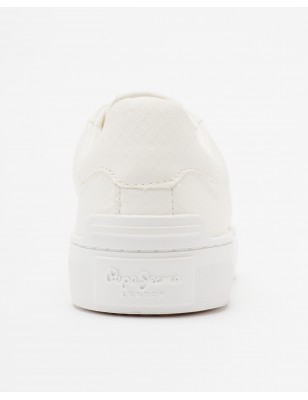 PEPE JEANS SAPATILHAS CAMDEN RUMP W BRANCAS Ref:PLS00031