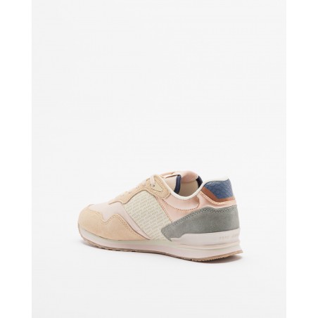 PEPE JEANS SAPATILHAS LONDON PRINT W NUDE Ref:PLS40045