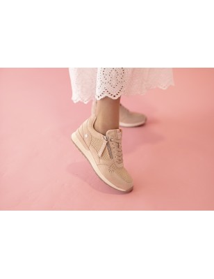 REFRESH Sapatilhas Com Fecho Bege Ref: 172790B