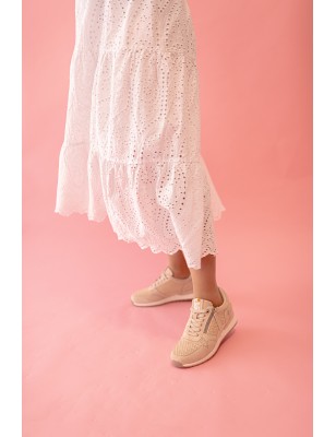 REFRESH Sapatilhas Com Fecho Bege Ref: 172790B