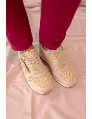 REFRESH Sapatilhas Com Fecho Bege Ref: 172790B