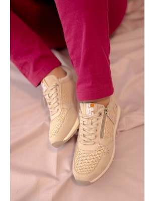 REFRESH Sapatilhas Com Fecho Bege Ref: 172790B