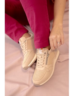 REFRESH Sapatilhas Com Fecho Bege Ref: 172790B