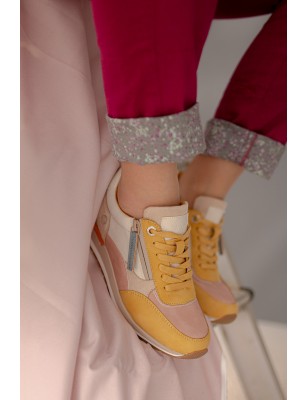 REFRESH Sapatilhas Com Fecho Bege Ref: 172630B