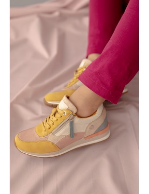 REFRESH Sapatilhas Com Fecho Bege Ref: 172630B