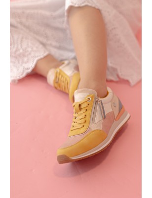 REFRESH Sapatilhas Com Fecho Bege Ref: 172630B