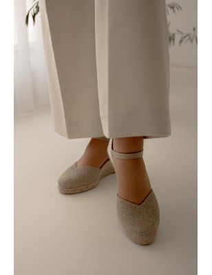 CABRERA ESMIRNA PLATINO Sapatos de Cunha Ref:89