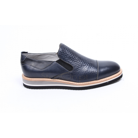 Sapato de Homem Casual/Classico/Desportivo Snob Shoes Ref:1657 em pele com pala