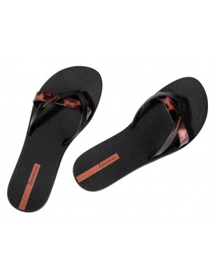 IPANEMA RENDA II FEM BLACK/GLITTER BLACK Ref: 83243