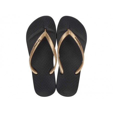 IPANEMA ANATOMICA TAN FEM PRETO/GOLD Ref: 8103PRE