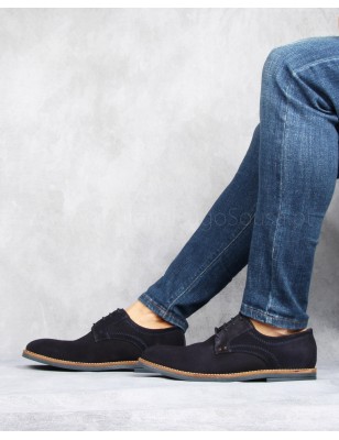 Sapatos Classicos Em Camurca Para Homem Ref: 488c