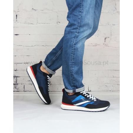 PEPE JEANS FOSTER MAN PRINT NAVY Ref: PMS30944