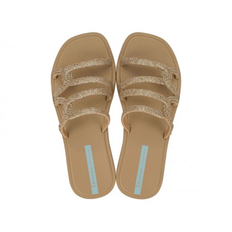 Chinelos Ipanema Solar Glow Slide AD Bege Ref: 27286