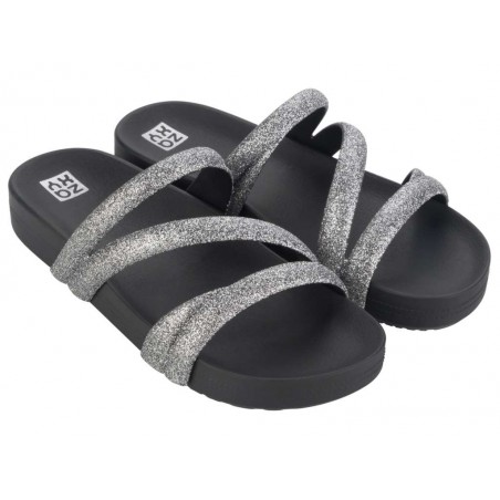 ZAXY GLITTER TAM AD BLACK/SILVER Ref: 18956