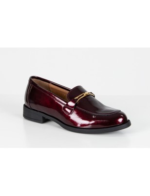 Sapatos Envernizados Pele Bordo SACCHI Ref: 24203