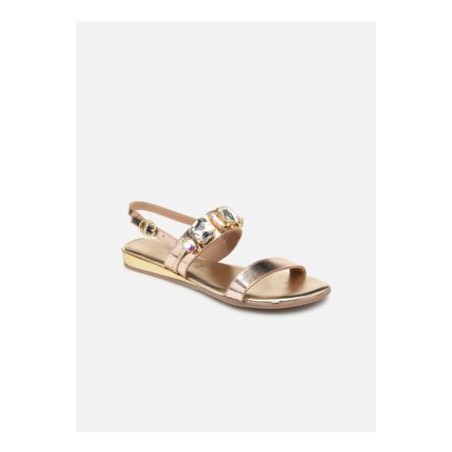 Sandalias Para Senhora Douradas Com Pedras - GIOSEPPO BALEIRA 49058