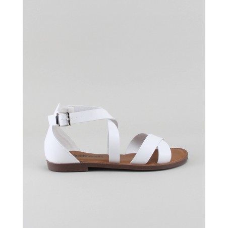 Sandalias Com Calcanhar Fechado - Refresh Ref: 72748