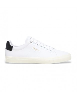 PEPE JEANS SAPATILHAS KENTON FRESH M BRANCAS REF:PMS31076